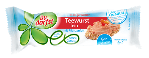 Product Page, Feine Teewurst nach Rügenwälder Art