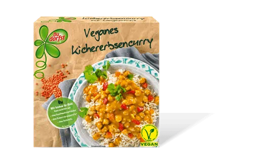 Product Page, Veganes Kichererbsencurry