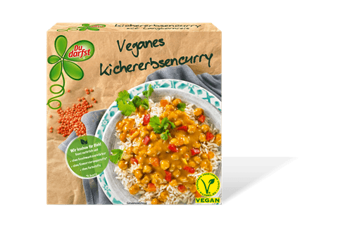 Product Page, Veganes Kichererbsencurry