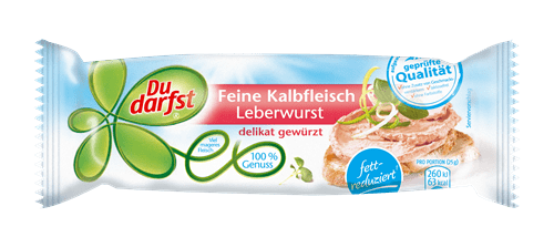 Product Page, Feine Kalbfleischleberwurst​