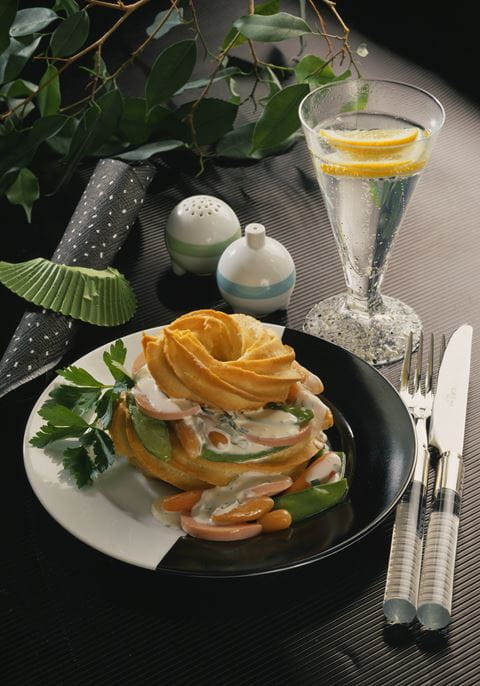 recipe image Gemüsering "Rot-grün-weiß"