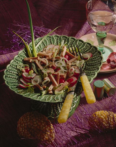 recipe image Wurstsalat mit Kräuter-Vinaigrette