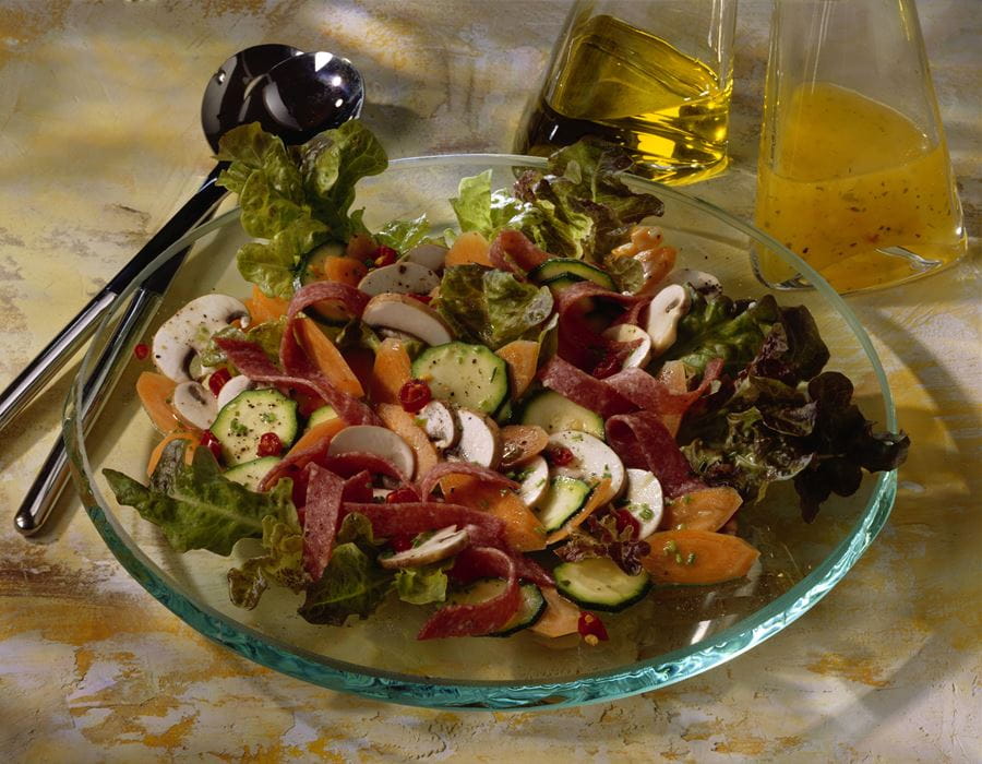recipe image Bunte Salatschüssel