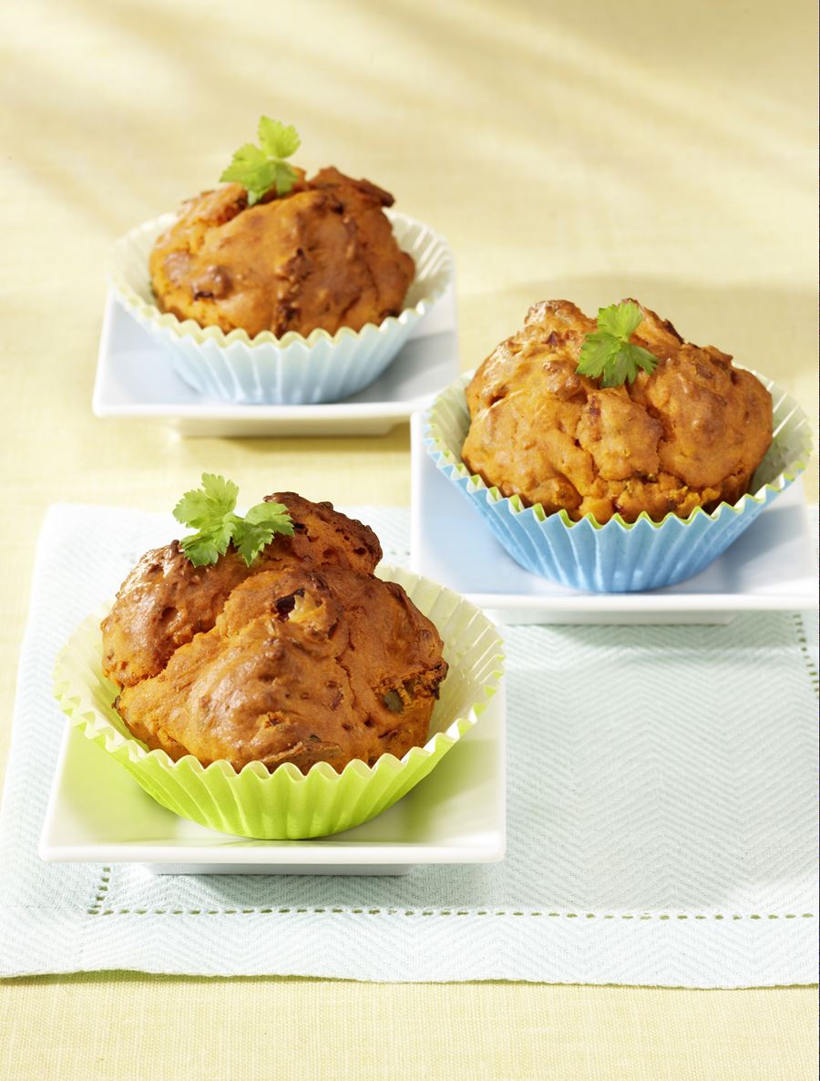 recipe image Pikante Tomaten-Muffins