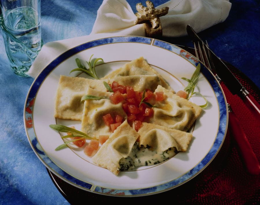 recipe image Estragon-Ravioli