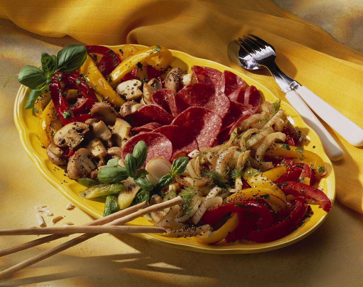 recipe image Antipasti-Teller