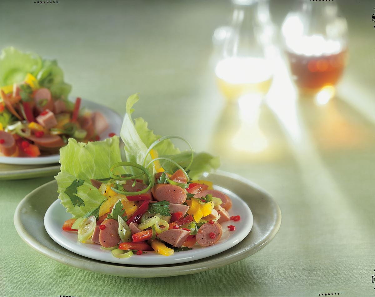recipe image Scharfer Wurstsalat
