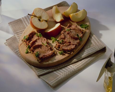 recipe image Apfel-Leberwurst-Brot